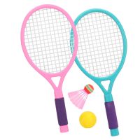 Badminton Racket Kids Athletic Playthings Tennis Portable Balls Sports Set Parent-child Toys