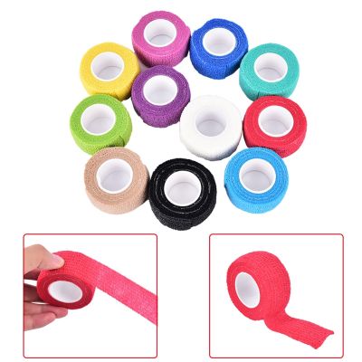 250mm X 45mm Colorful Self Adhesive Elastic Bandage First Aid Medical Health Care Gauze Tape 11 Colors Waterproof And Breathable
