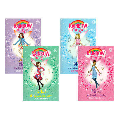 Original English version of the Rainbow Magic series friendship FAIRIES 4 Rainbow Magic fairies for sale childrens extracurricular interest reading primary bridge chapter Novels