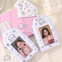 Cartoon Rabbit Photocard Holder Cute Cat 3 inch Photo Album 28 Slots Kpop Idol Small Cards Collect Book Card Holder Stationery