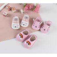 【COD】 Cotton Cloth Baby Sandals Slip Slippers /รองเท้าแตะเด็กผ้าฝ้าย