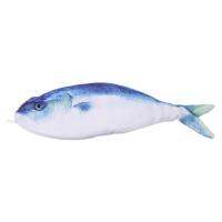 QianXing Shop 1PC Kawaii Fish Shape Behomian Cosmestic Bag Cute Simulation Cloth Plush Fish Making Up Bag For Women Makeup Bag