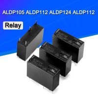 2Pcs 5a รีเลย์ Aldp105 Aldp112 Aldp124 Aldp112 5V 12V 24V 5a 250V 4pin กลุ่มปกติเปิด Ald112 12V 3a