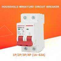 AC MCB 230V/400V สวิตช์แบตเตอรี่เบรกเกอร์ปกป้องบวกลบ Short Circui 2P 6A 20A 16A 10A