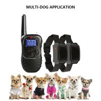 300M Dog Bark Collar Rechargeable Anti Barking Training Collar With Remote No Bark Collar 4 Training Modes Dog Training Supplies