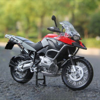 Maisto 112 BMW R1250GS R1200GS S1000RR Motorcycle Model Toy Vehicle Collection Shork-Absorber Off Road Autocycle Toys Car