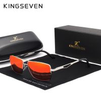 KINGSEVEN 2020แว่นกันแดดโพลาไรซ์ทรงสี่เหลี่ยมคลาสสิกสำหรับผู้ชายแว่นตากันแดดขับรถ OculosN7906ป้องกันยูวี