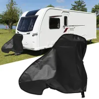 LIANGYAOKU Anti-UV กันน้ำ Snowproof Motorhome Caravan Hitch Camper สายรัดรถพ่วงปรับได้