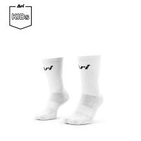 ARI JUNIOR CREW SOCKS - WHITE/BLACK ถุงเท้าเด็ก อาริ สั้น สีขาว บริการเก็บเงินปลายทาง สำหรับคุณ