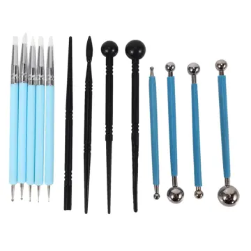 6 PCS/Set Pottery Ceramics Tools Polymer Clay Modeling Tool Wax