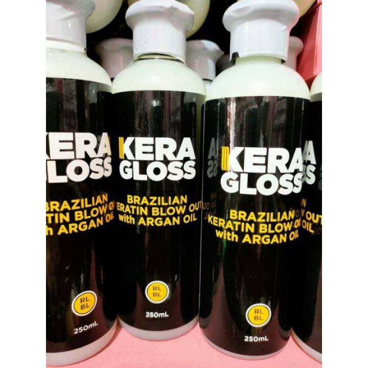 ORIGINAL KERA GLOSS BRAZILIAN KERATIN BLOWOUT with ARGAN OIL Lazada PH