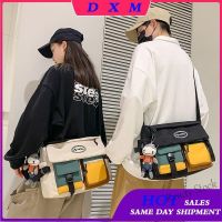 【Ready Stock】 ❐✗ C23 China fashion messenger bag wild ins shoulder bag large capacity casual messenger bag