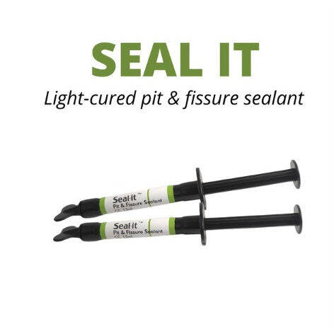 [🇰🇷SPIDENT] Seal it 1.2ml x 2 syringes light curing pit and fissure ...