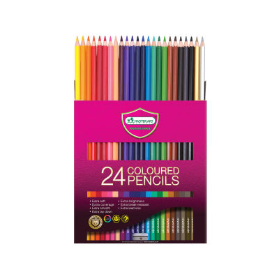 (6 ชุด) ดินสอสี สีไม้มาสเตอร์อาร์ต MasterArt 24 สี