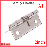 Family Flower Flash Sale สแตนเลสบานพับประตูปิดเองสปริงวาดมุม2 2.5 3