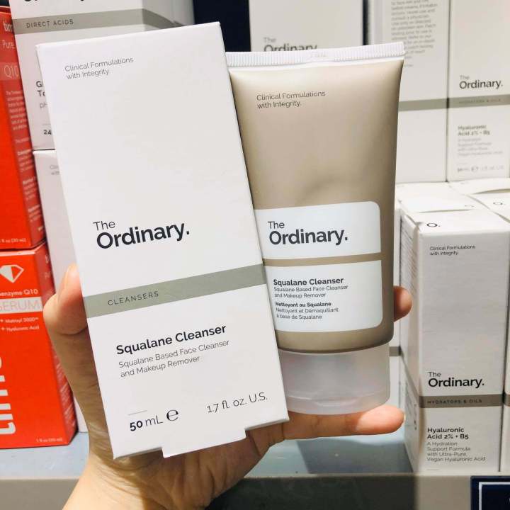 the-ordinary-squalane-cleanser-50ml-ทำความสะอาดอย่างล้ำลึกด้วยมอยส์เจอร์ไรซิ่งออยล์-สินค้าของแท้ในราคายุติธรรม