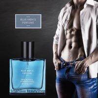 Blue Men’s Perfume Pour Hommes Bleu 50ml น้ำหอมผู้ชายกลิ่นไฮโซหรูหราบางเบาเย็นสบายผสานความเซ็กซี่น่าค้นหาในแบบหนุ่มเอเชีย