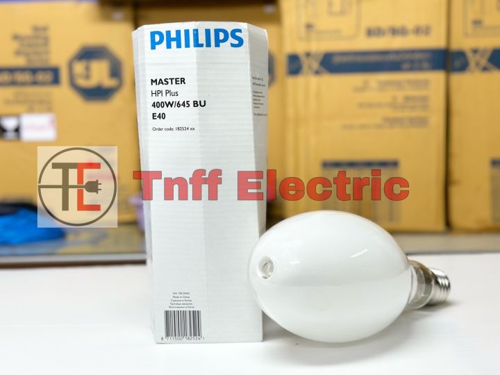 philips-หลอดเมทัลฮาไลด์-hpi-plus-bu-400w-645-e40