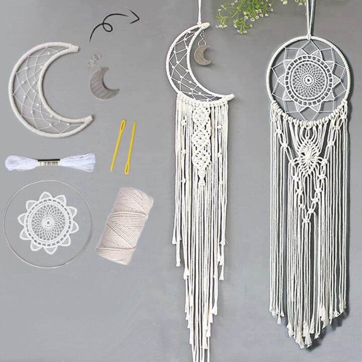 macrame-kits-for-adults-beginners-2pcs-macrame-dream-catcher-kits-macrame-wall-hanging-supplies