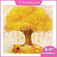 Full Diamond 5D Painting DIY with Money Lucky and Fortune Tree Designs for Home Wall Decor 30x30cm/40x40cm/50x50cm