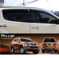 กันสาดประตู Isuzu MU-X 14-19 / 20-22 มิวเอ็ก อีซูซุ มิวเอ็กซ์ 2014-2019 /2020-2022 คิ้ว กันสาด กันลม กันฝนพลาสติก กันสาดมิวเอ็กซ์ กันสาดมิวเอ็ก คิ้วกันสาด