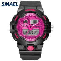 SMAEL Women Watches For Children Sport Watch Clock Digital Wrist Watch 8023 Waterproof erkek saat LED Clock Gift For Woman Girls