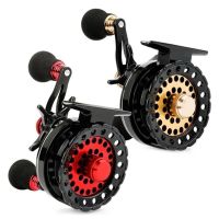 2.6:1 0.128mm/150m 6 1 Ball Bearings High Speed Gear Ratio Smooth Left Right Fishing Reel Tackle Raft fishing reel