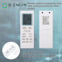 【มีของพร้อมส่ง】COD New Stylish Air Conditioner Remote Control Replacement Universal Controller For Gree YBOF