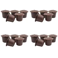 【YF】 Cápsulas Reutilizáveis De Café Aço Inoxidável Máquinas Nespresso Filtro Novo B 20Pcs