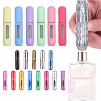 5ml High-Grade Empty Refillable Perfume Crystal Bottom Bottle Cosmetic Containers Parfum Atomizer Spray Dispenser Portable Travel Size Bottles Contain