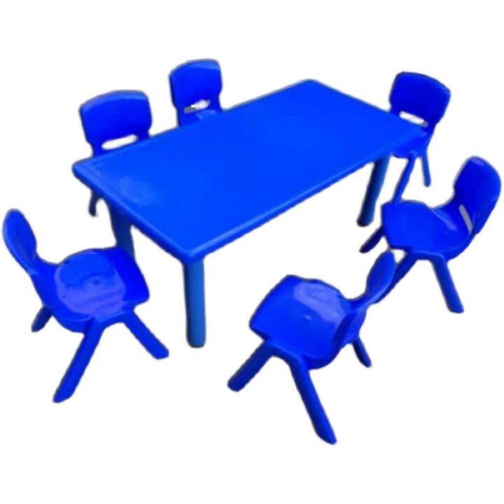 Kindergarten tables and chairs children's smooth table plastic