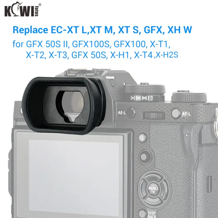 Kiwifotos Ec Xtl Ec Gfx Ec Xhw Camera Eyecup Eyepiece Long Soft