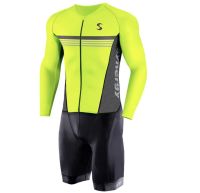 Long-sleeved cycling wear bodysuit suit mens mountain bike road bike outdoor sportswear new