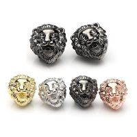 Noter Lion Bead For Bracelet Jewelry Making AAA Copper Metal Beads For DIY Sieraden Maken Accessories Armbandjes Maken Wholesale