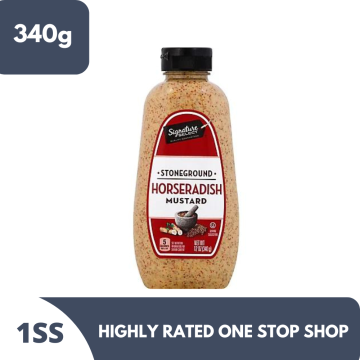 Signature Select Horseradish Mustard 340g Lazada PH