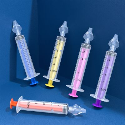 【CW】 2 Pcs Baby Cleaner Rhinitis Nasal Washer Needle Tube Aspirator Syringe Washing for Children
