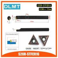 S20R-STFCR16 91 องศาผู้ถือเครื่องมือกลึงภายในสําหรับ VCMT16T304 VCMT116T308 ใส่เครื่องกลึงบาร์คว้านภายใน