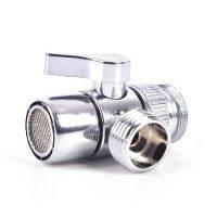 3-way Switch Faucet Adapter Kitchen Sink Splitter Diverter Valve Water Tap Connector For Toilet Bidet Shower Brass