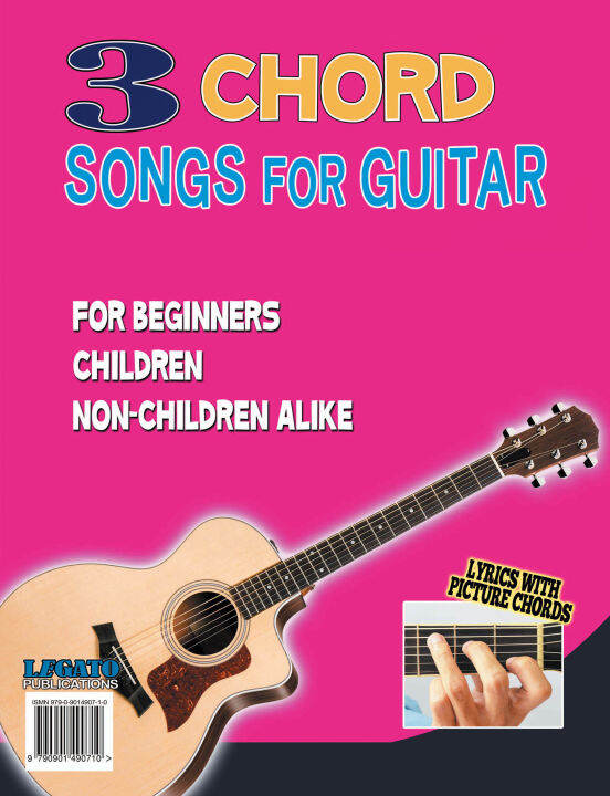 3 chord songs for guitar Lazada PH