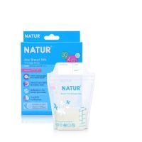 Naturถุงเก็บน้ำนมเนเจอร์ ขนาด 4 oz จำนวน 30 ถุง