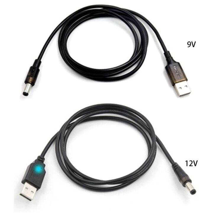QC 2.0/3.0 USB to DC 12V/9V USB Voltage Step Up Converter Cable with DC
