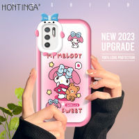 Hontinga เคสสำหรับ Xiaomi Redmi Note 10 5G Note 10 Pro Note 11 5G Pro + 5G เคสซิลิโคนนิ่มลาย Pochacco น่ารักเคสยางกันกระแทกคลุมทั้งหมดฝาหลังเคสใส่โทรศัพท์เคสนิ่มสำหรับเด็กผู้หญิง