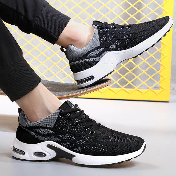 Sun.Men's AirMax Cushion Juarez Fly Shoes Thick Sole Comfort Sneakers # ...