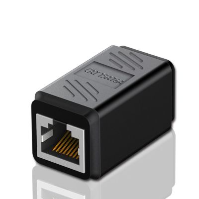 Baru RJ45 Konektor Cat7/6 Ethernet Adapter Gigabit Interface Network Extender Converter untuk Extension Kabel Female Ke Female