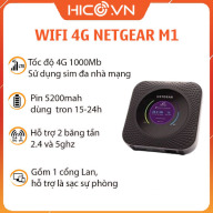 Bộ Phát Wifi 4G LTE Netgear Nighthawk M1 MR1100 1000Mb s - Pin 5040mAh thumbnail