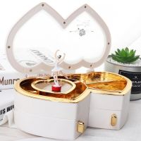 Ballerina Musical Jewelry Box Storage Case For Little Girls กล่องดนตรีน่ารักสำหรับของขวัญเด็ก