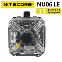 Nitecore NU06 LE headlight rechargeable signal light 9 modes can be selected 4 light sources, suitable for outdoor activities