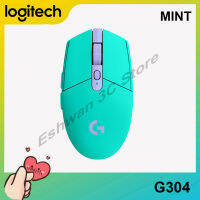 [Ready เพื่อส่ง] Logitech G304ไร้สาย Lightspeed Gaming เมาส์สำหรับเครื่องพีซีแล็ปท็อป Computer【Mint】