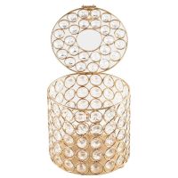 Crystal Roll Paper Box Household Napkin Holder Tissue Case Cover Holders Bathrooms