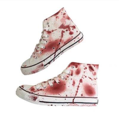 ▨  French small red blood flow spot romantic aunt 2021 summer new graffiti high help joker trend for womens shoes
